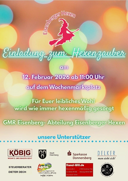 Eisenberg Hexen Einladung